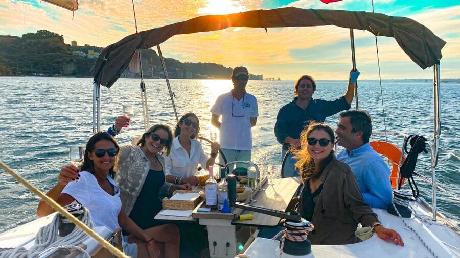 Lisbon: Luxury Private Sailing Boat Cruise on River Tagus - Cascais Bay break: swim, sunbathe, and a slower pace