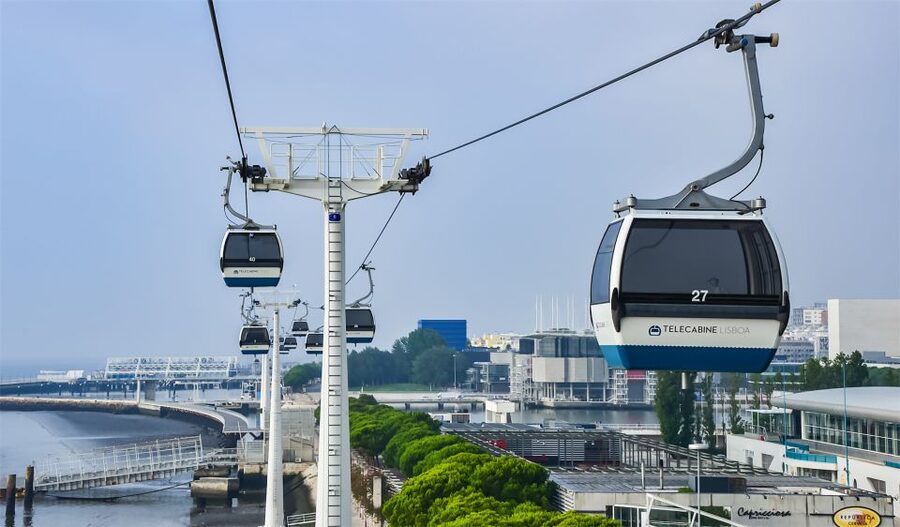 Lisbon: Nations Park Gondola Lift Cable Car Round Trip - What you’ll actually see from 30 meters up