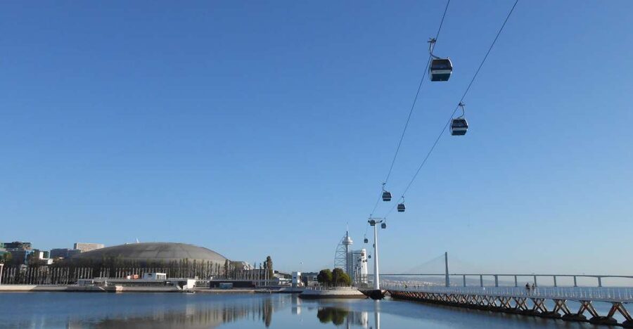 Lisbon: Nations Park Gondola Lift One-Way Cable Car - Catch the Gondola at the North or South Station