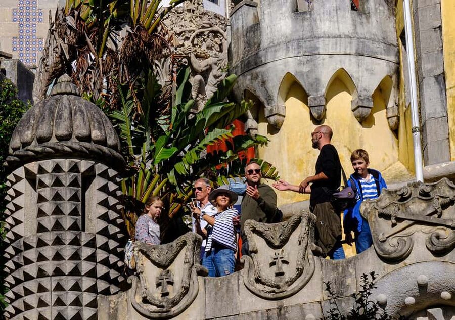 Lisbon: Pena Palace, Sintra, Roca & Cascais by Van - Sintra roaming and the palace stop you might get on route