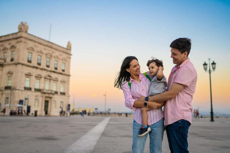 Lisbon Photoshoot - Meeting at Terreiro do Paco: easy start, clear handoff