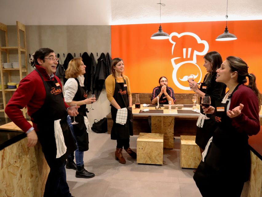 Lisbon: Portuguese Cooking Class for Beginners - Finding Compadre Cooking School, then settling into kitchen mode