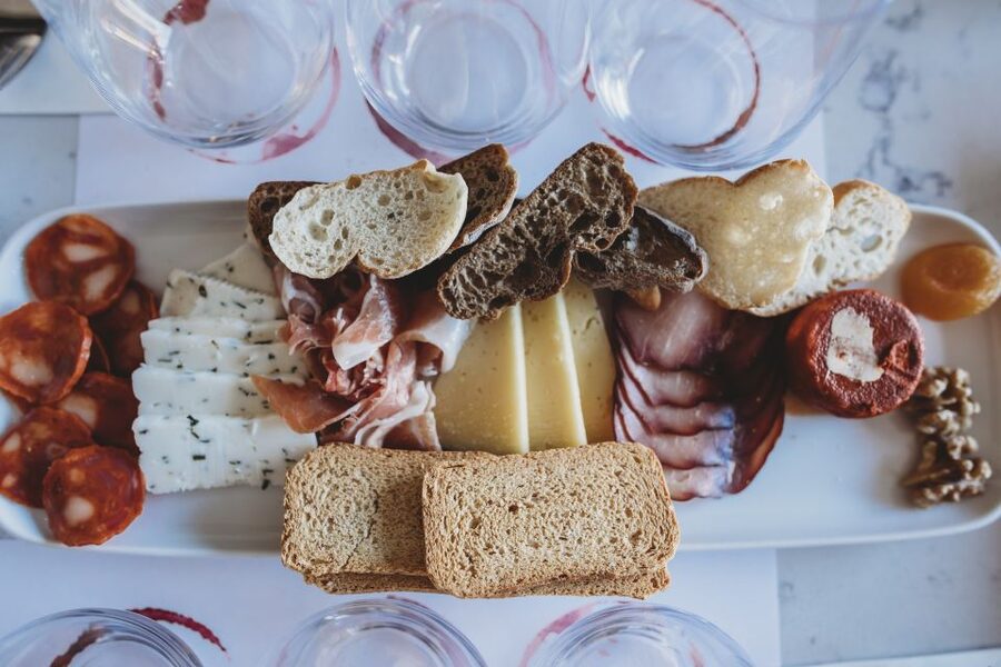 Lisbon: Portuguese Wine and Cheese Tasting with Lunch - Cheese, charcuterie, and savory sides you will actually understand