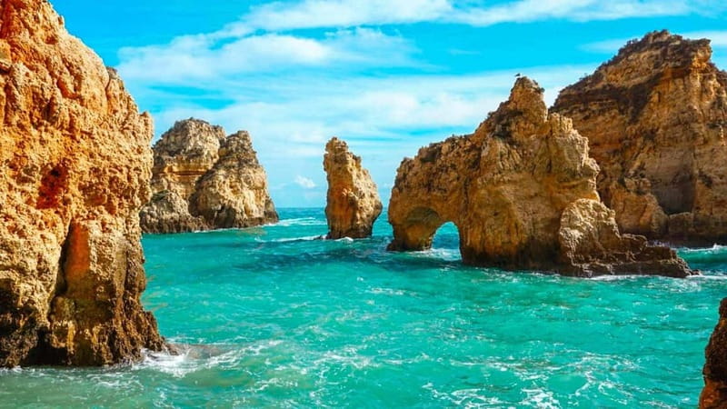 Lisbon: Private Algarve & Benagil Cave Full-Day Coastal Tour - Algar Seco and Boneca Cave: short stops with big cliff energy