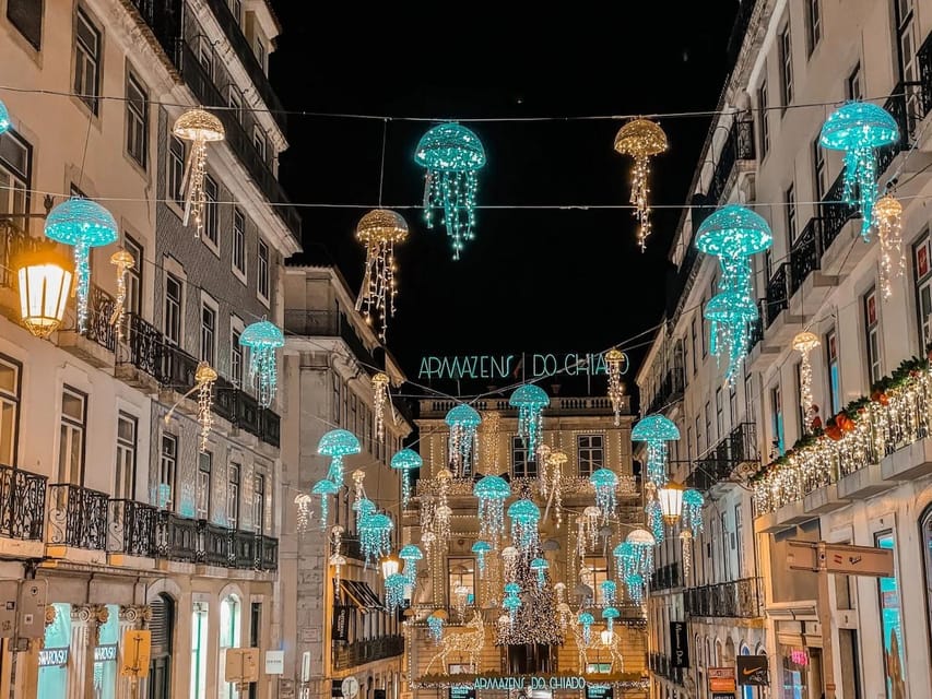 Lisbon: Private Christmas Lights Tour by Eco Tuk Tuk - How the 1-hour timing actually plays out