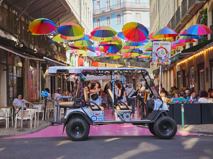 Lisbon: Private city tour by tuktuk alfama up to 90 min - Passing Pink Street and Commerce Square: why the drive-by moments still matter