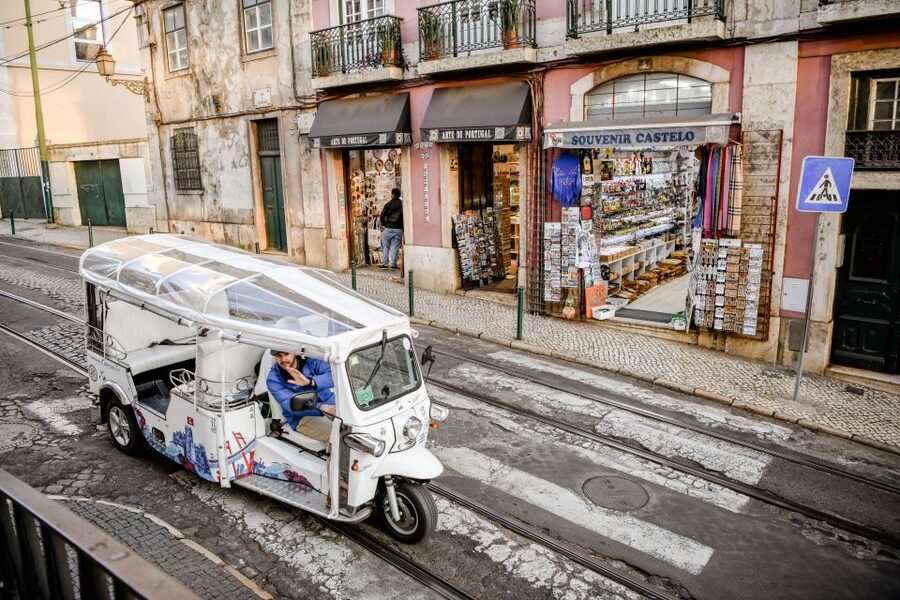 Lisbon: Private Expert City Tour by Eco Tuk Tuk - Lisbon’s top viewpoints: Senhora do Monte and the Graça perspective