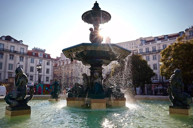 Lisbon Private Food Tour – Taste 10+ Local Dishes & Wines - Pedro IV Square in Pombaline Downtown: finishing with a big city anchor
