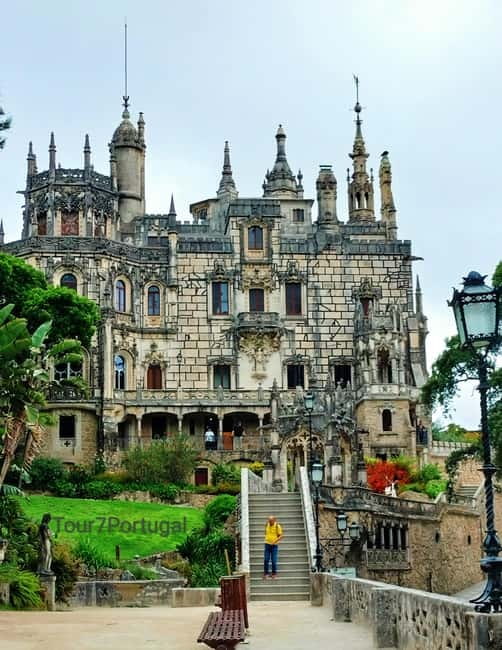 Lisbon: Private guided tour to Sintra Cascais & Cabo de Roca - Pena Palace: pure Romantic architecture, with uphill reality built in