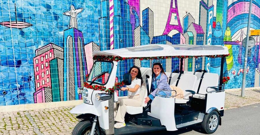 Lisbon: Private Sightseeing Tour by Tuk-Tuk - From Time Out Market to Praça do Comércio, your first big sight wins