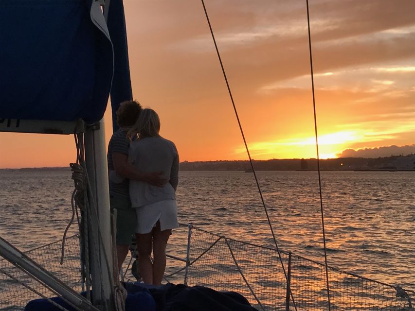 Lisbon: Private Sunset Sailing Tour with Champagne - The south bank route: forts, old-regime sites, and Ponte 25 de Abril