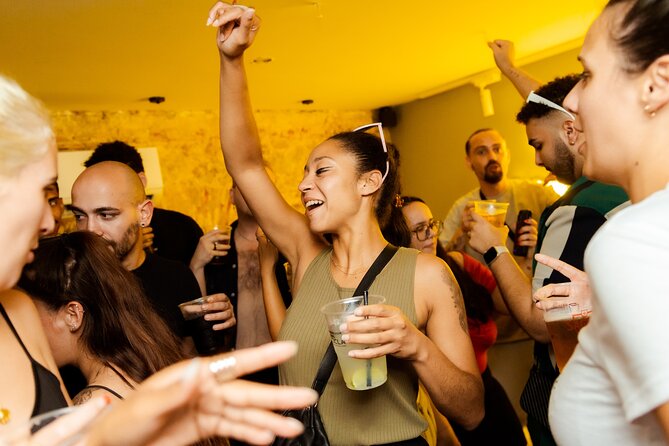 Lisbon: Pub Crawl with Open Bar, Shots & VIP Club Entry - Cais do Sodré finale for about 1 hour