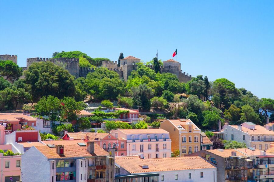Lisbon: São Jorge Castle E-Ticket and Audio Guide - Inside the walls: Ulysses tower, Manuel I statue, and the views you should chase