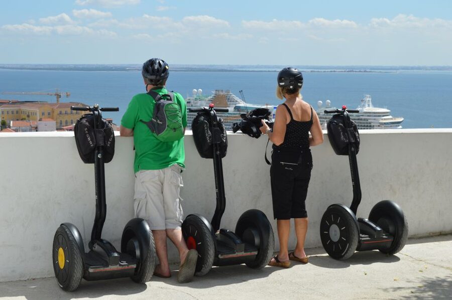 Lisbon: Segway Super Tour - Meeting at Rua da Boavista 164, then rolling toward the river