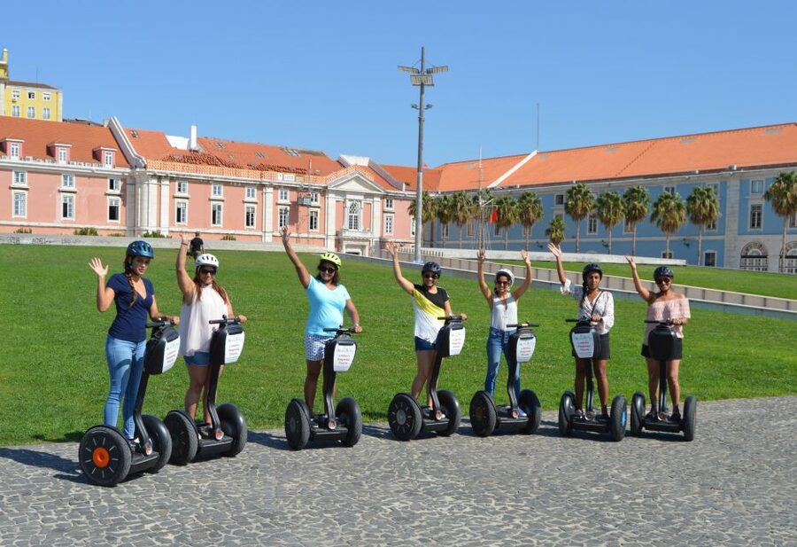 Lisbon: Segway Super Tour - Avenida da Liberdade break time, plus the 1755 rebuilt center feel