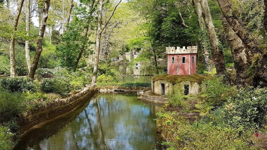 Lisbon: Sintra, Pena, Moorish Castle, Regaleira & Cascais - Monserrate Palace: eclectic architecture plus calmer garden time