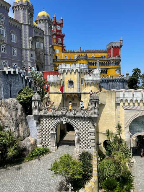 Lisbon - Sintra, Pena Palace, Cabo da Roca & Cascais Tour - Pena Palace: Colorful Romantic Design and a Manageable 2.5 Hours