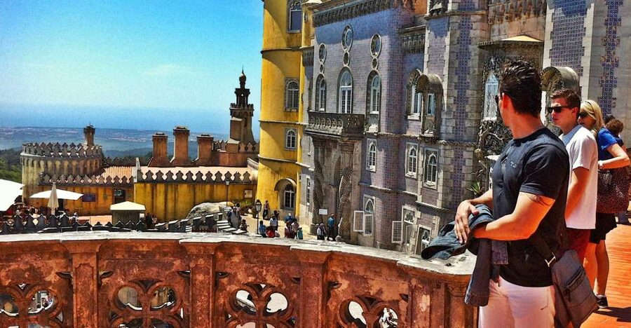 Lisbon: Sintra & Pena Palace Half-Day Tour with Hotel Pickup - Sintra’s National Palace area, plus real time to wander