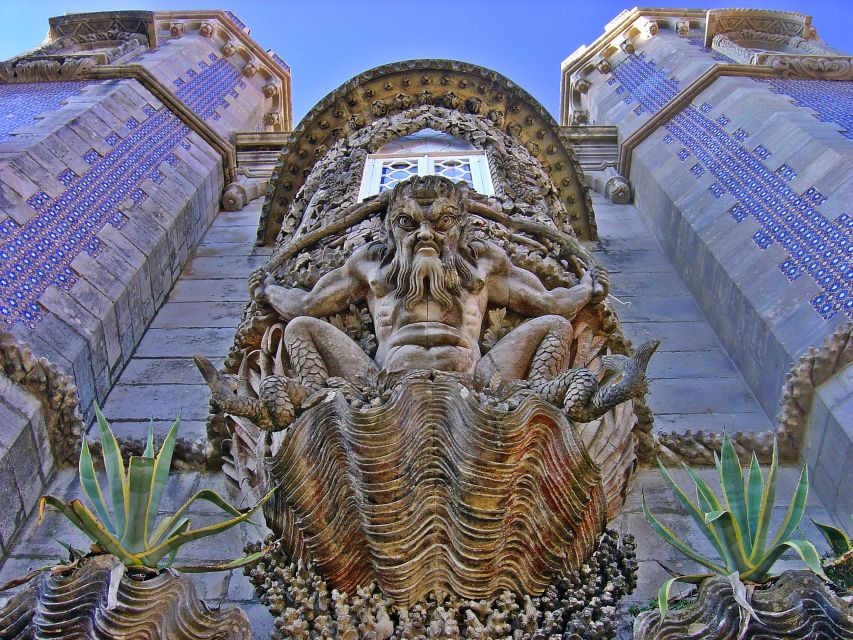 Lisbon: Sintra & Pena Palace Half-Day Tour with Hotel Pickup - Seteais, Monserrate, Cabo da Roca, and Guincho Beach