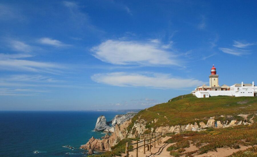 Lisbon: Sintra, Pena Palace, Quinta Regaleira, Cascais Tour - Sintra Village Break: Where You Can Reset and Eat