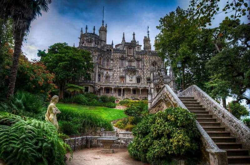 Lisbon: Sintra, Pena Palace, Regaleira & Monserrate Day Trip - Quinta da Regaleira: romance, gardens, and the initiation well
