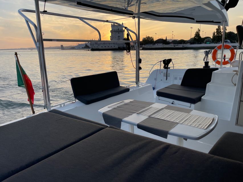 Lisbon: Sunset and Wine Luxury Catamaran Cruise - Key highlights to know before you go