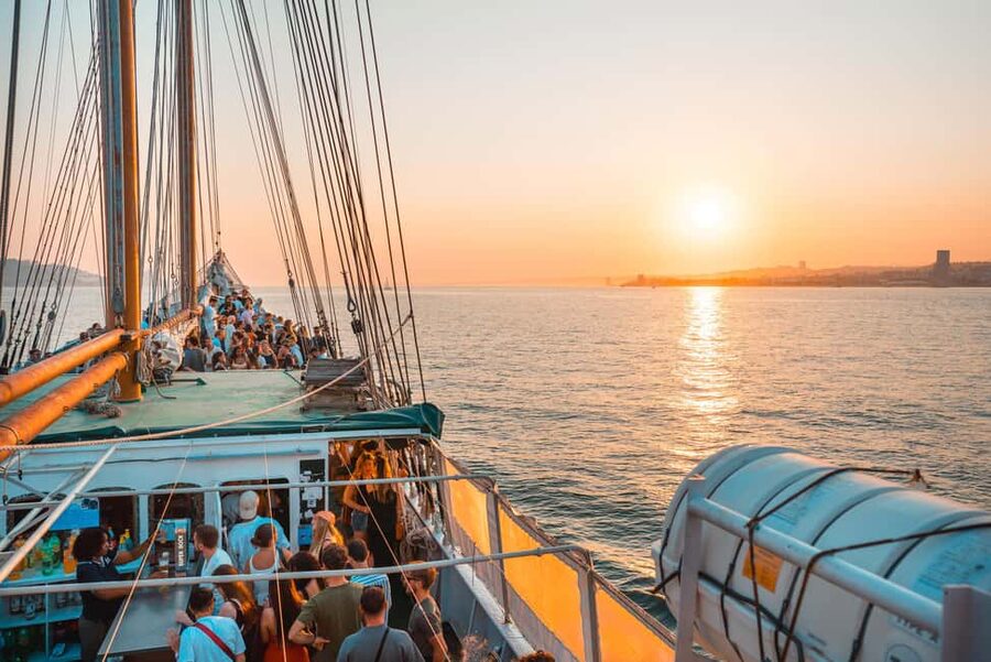 Lisbon: Sunset Boat Party Cruise with Music & Drinks - Price and included value, what you actually get for about $53