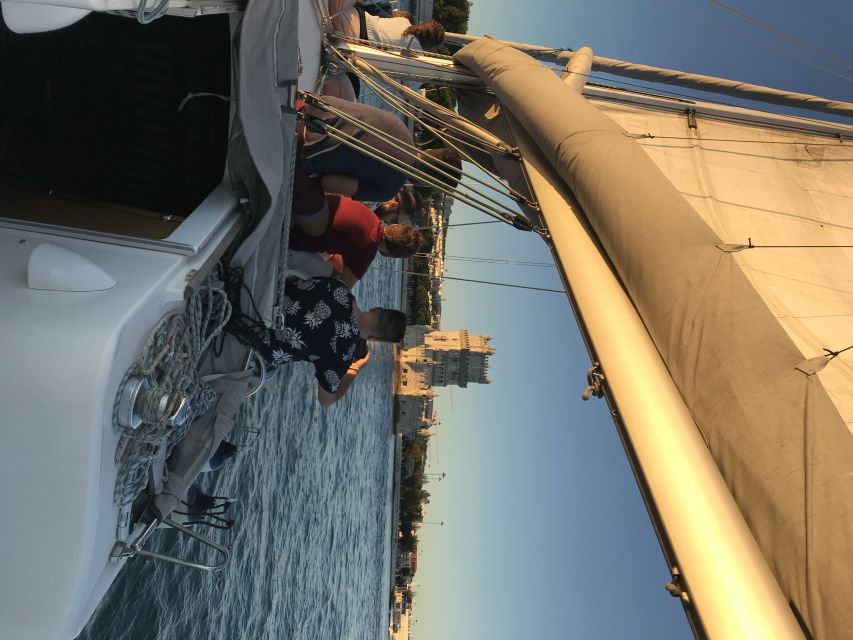 Lisbon Sunset Sailing – Small Group (max 10) Wine & History - Why Lisbon’s sunset looks different from the Tagus