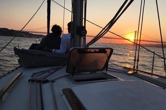 Lisbon Sunset Sailing Tour with White or Rosé Wine and Snacks - MAAT and the riverfront museum and royal-palace views