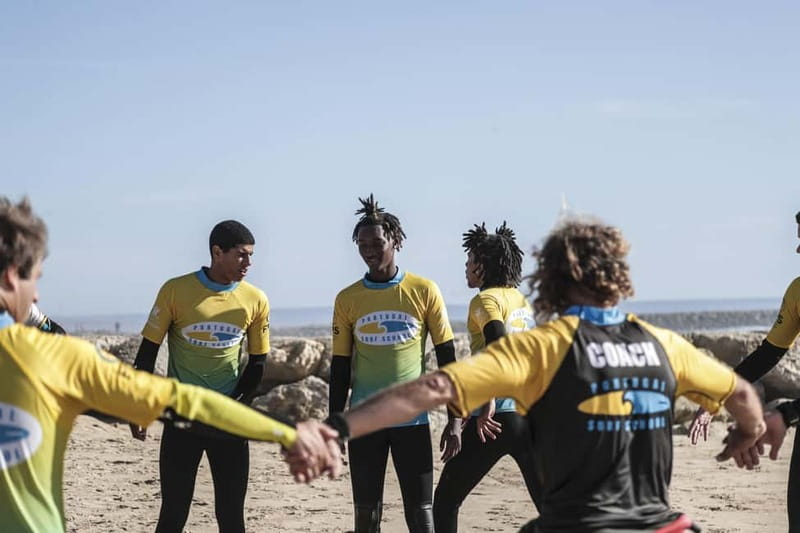 Lisbon: Surf Experience at Costa da Caparica - The Sand Session: Where You Learn to Paddle, Pop Up, and Stay Safe