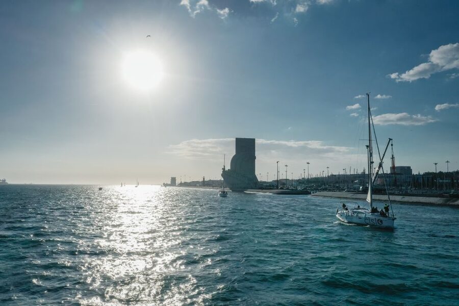 Lisbon: Tagus River Sailboat Tour - Discoveries Monument to Commerce Square, Landmark Views in Order