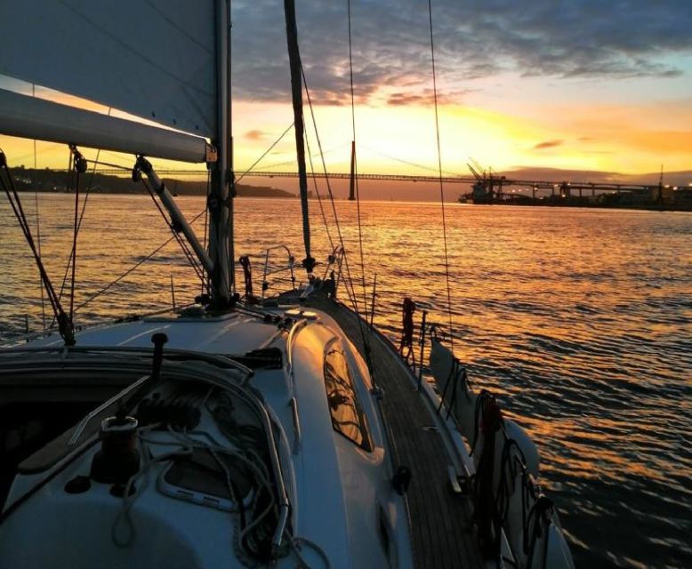 Lisbon: Tagus River Sailboat Tour - Sunset Wine or Beer, Portuguese Snacks, and the Photo Light