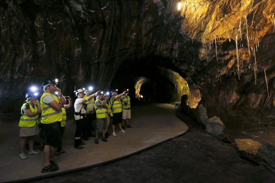 Loulé: St. Barbara Art Collection w/Guided Salt Mine Tour - Switching gears: safety gear first, then the guided salt mine walk