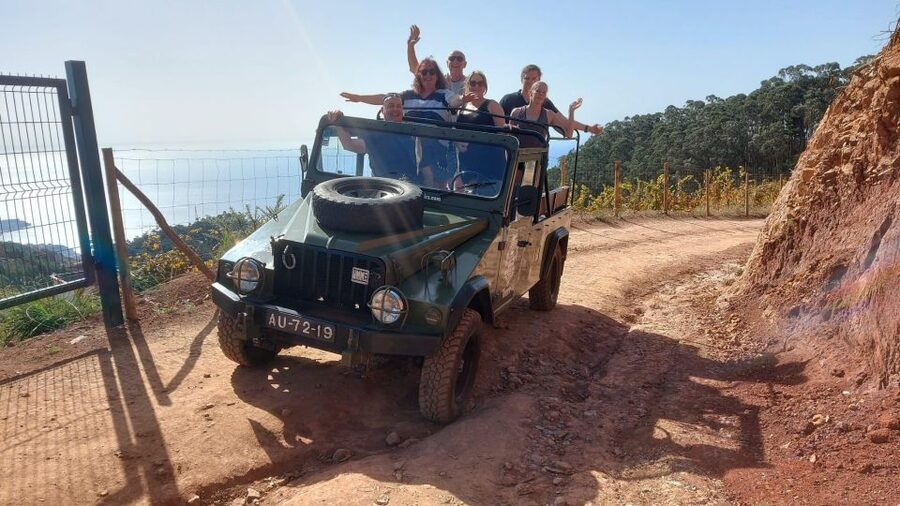 Madeira: 4 hours Open Roof Jeep tour in Central Madeira - Cabo Girão’s glass platform, with photo timing that helps