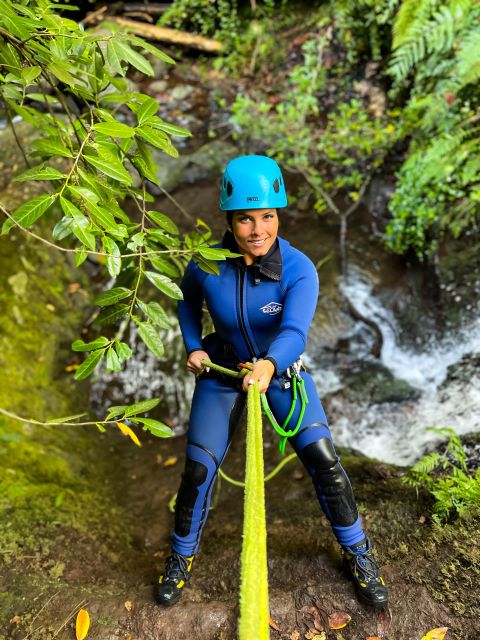 Madeira: Beginner Canyoning - Level 1 - Gear Check: Wetsuit, Helmet, Harness, and Special Shoes