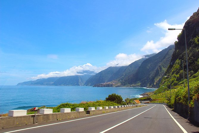 Madeira Best of the West Day Tour - Seixal and Véu da Noiva: cliff waterfall views with a short walk feel