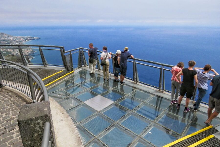 Madeira : Cabo Girao and Camara de Lobo 4WD half-day Tour - Cabo Girão Skywalk, Glass Floor Views You Won’t Forget