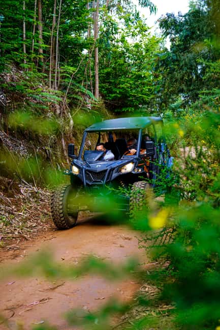 Madeira: Can-Am Off-Road Buggy Guided Adventure - Quinta Grande start: rural paths, forest tracks, and valley views