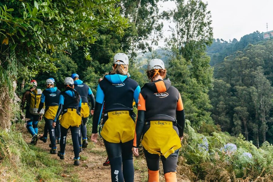 Madeira Canyoning Beginners – Easy & Fun Waterfall Adventure - The 15-minute rural walk to the canyon entrance
