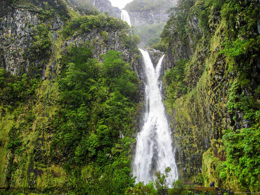 Madeira: Enjoy a Guided Levada Walk in the Rabaçal Valley - Levada das 25 Fontes: the moment the springs spill into a lagoon