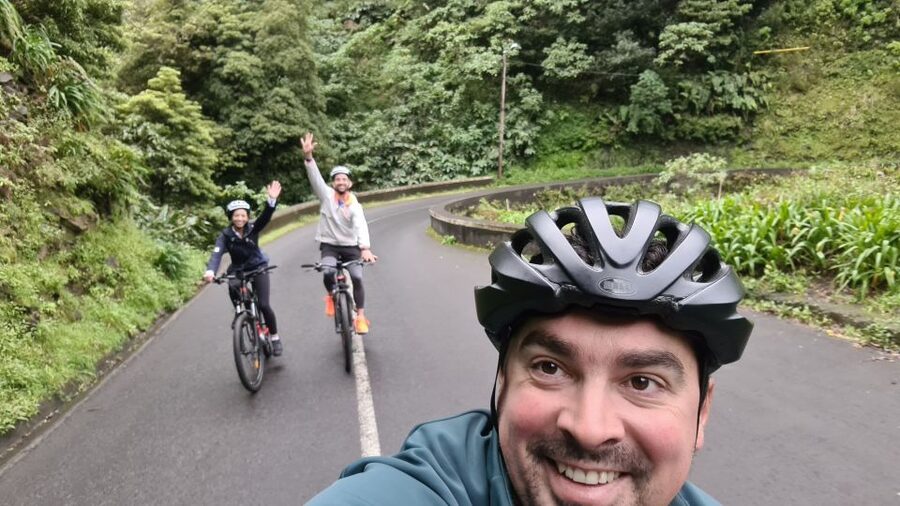 Madeira: Guided E-bike Tour of the North Coast - Return to Boaventura and the last viewpoint above Ponta Delgada