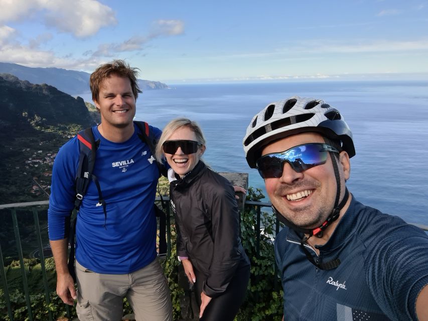 Madeira: Guided E-bike Tour of the North Coast - Boaventura start: the view first, then the work of getting there