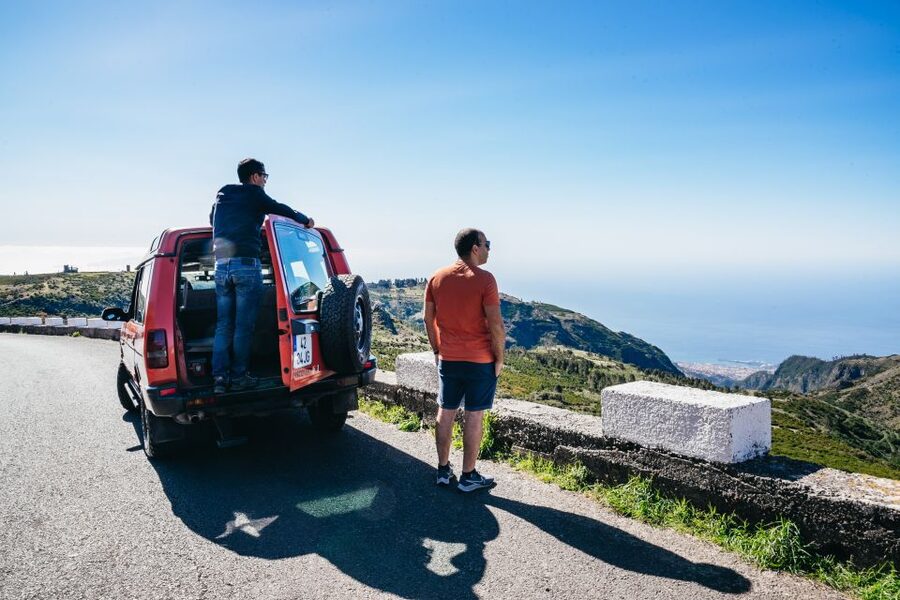 Madeira: Half-Day Pico Areeiro Jeep Tour - Santo da Serra and Laurissilva Forest: the island goes green for a reason