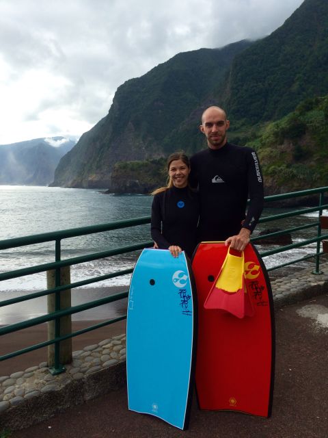 Madeira Island Bodyboard Experience - Getting started: pickup in Funchal, languages, and meeting your instructor