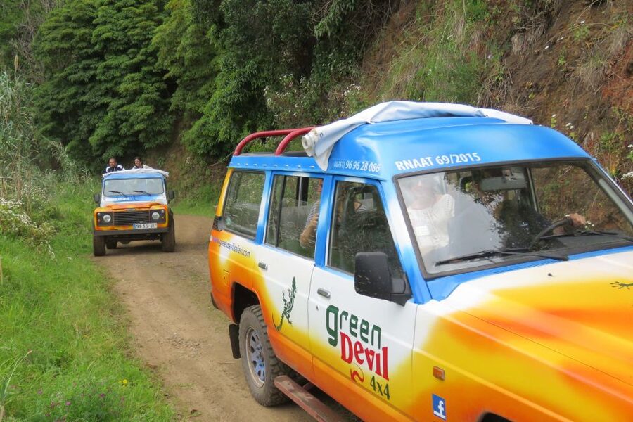 Madeira : Santana & Peaks full day tour by Open 4x4 - The Faial coastline stretch: when the drive becomes the experience