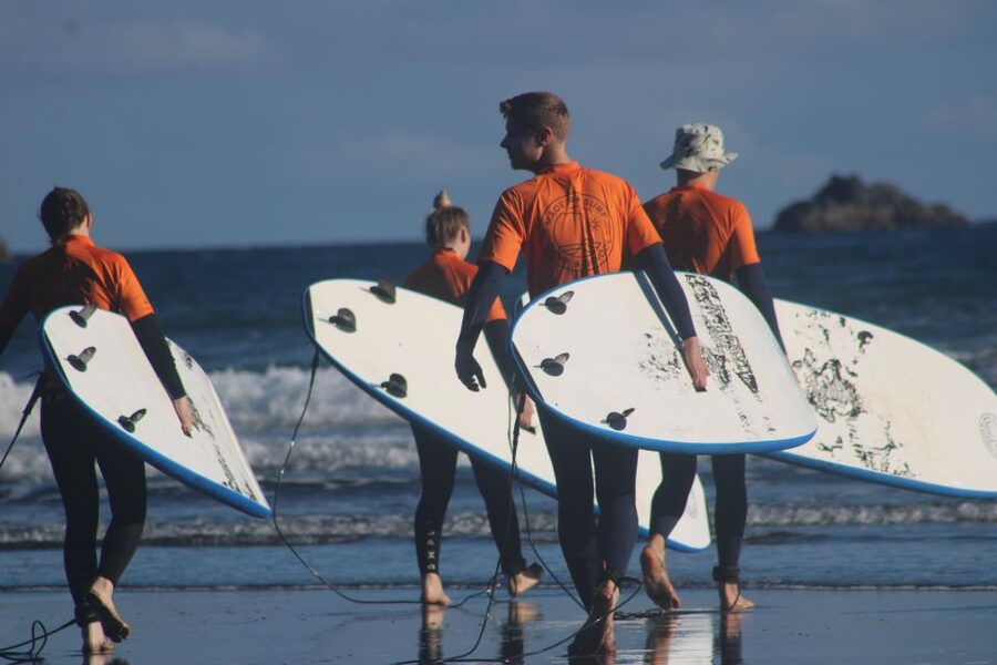Madeira: surf lesson at Porto da Cruz - The wave conditions and beginner safety mindset