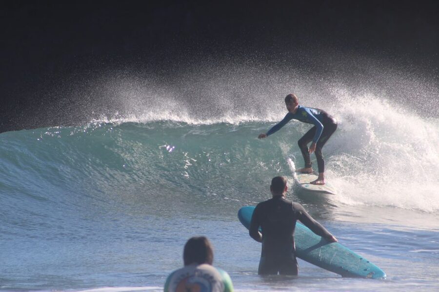 Madeira: surf lesson at Porto da Cruz - English and Portuguese instruction, and why that matters