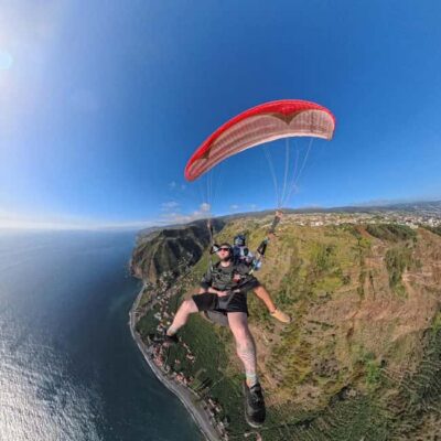 Tandem Paragliding Flight