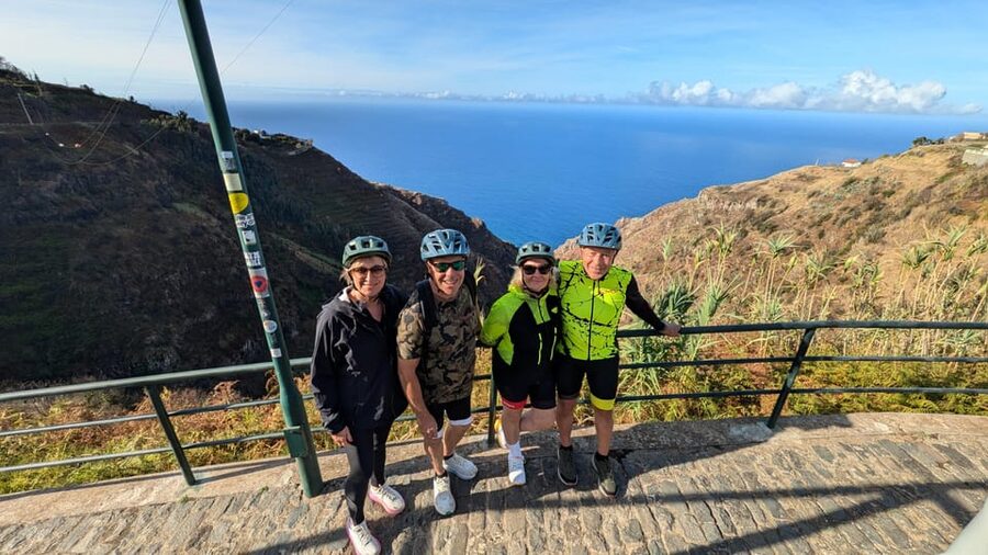 Madeira West coast: Guided Sightseeing E-Bike Tour - Farming roads and old irrigation systems on the way to Ponta do Pargo