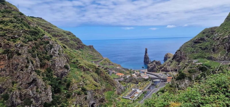Madeira West Island Full-Day Tour with Fanal Forest - Porto Moniz volcanic rock pools: the swim decision depends on the day
